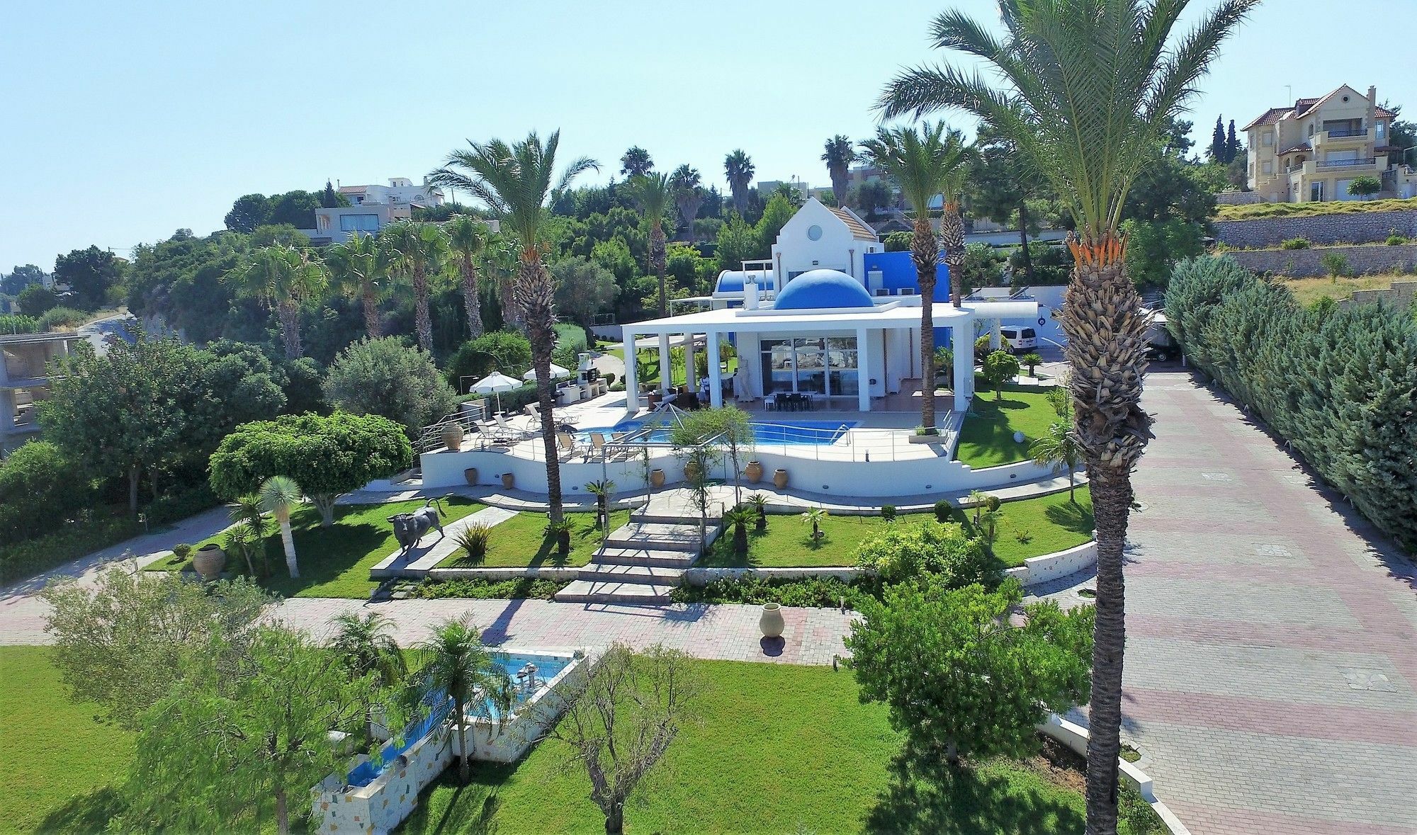 Grande Dame Villa Of Rhodes Azgúru Kültér fotó